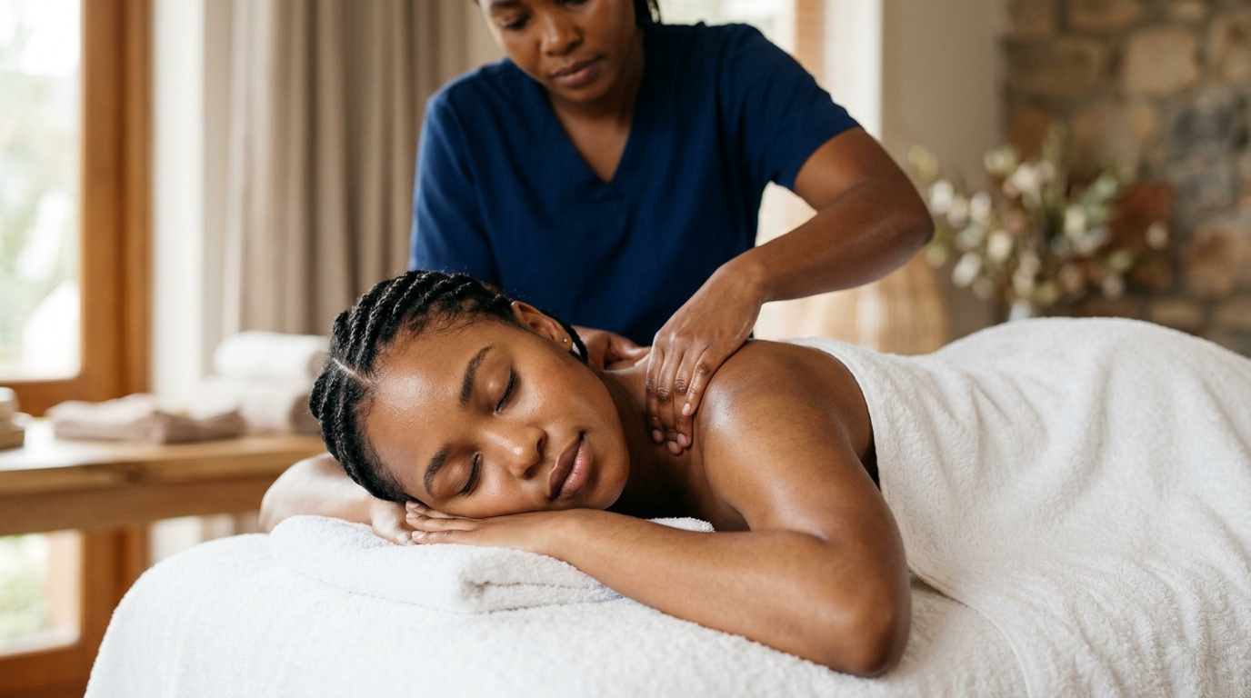 Deep tissue therapeutic massage